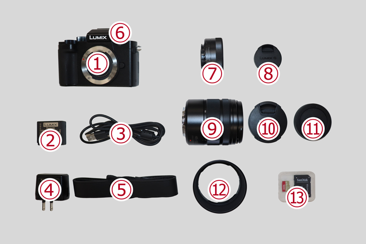 Panasonic ミラーレスカメラ LUMIX G100D Wキット DC-G100DW ブラック