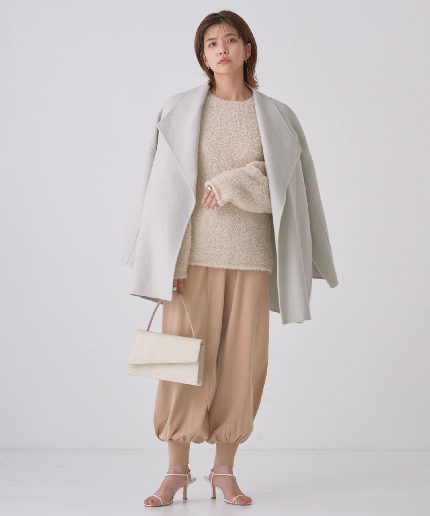 軽い着心地が魅力のリバーショートコート - GALLARDAGALANTE(ガリャル