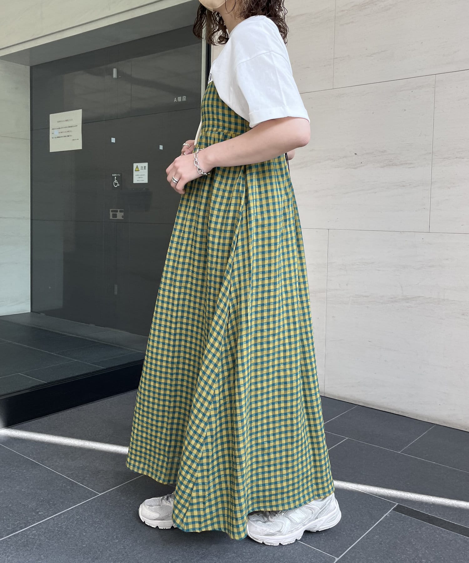 ギンガムチェックバックリボンキャミワンピース | CPCM(シーピー