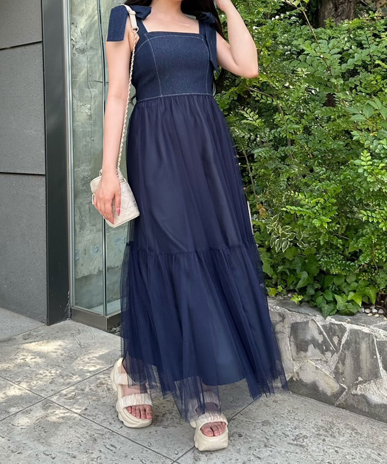 SNSで大バズり中！】夏のドッキングワンピース | OLIVE des OLIVE