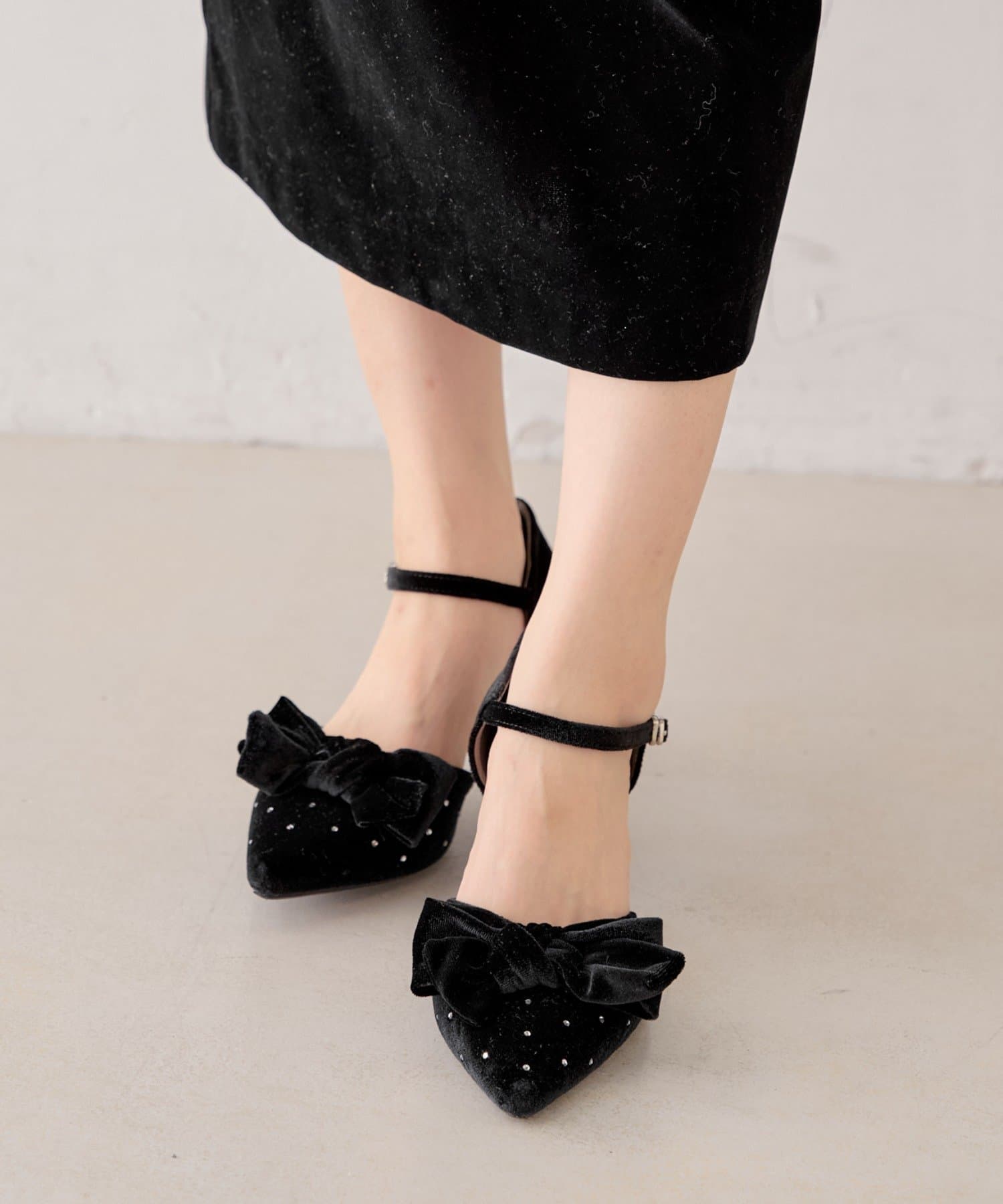 リボンビジューベロアミュール | Chico(チコ)レディース | PAL CLOSET