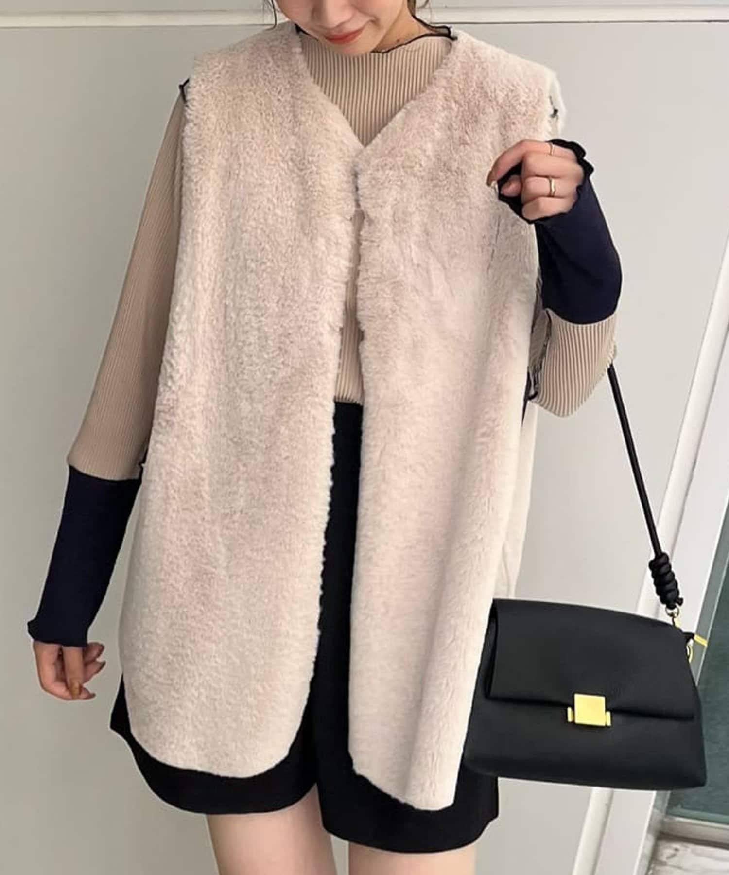 リバーシブルファーベスト | Thevon.(ゼヴォン)レディース | PAL