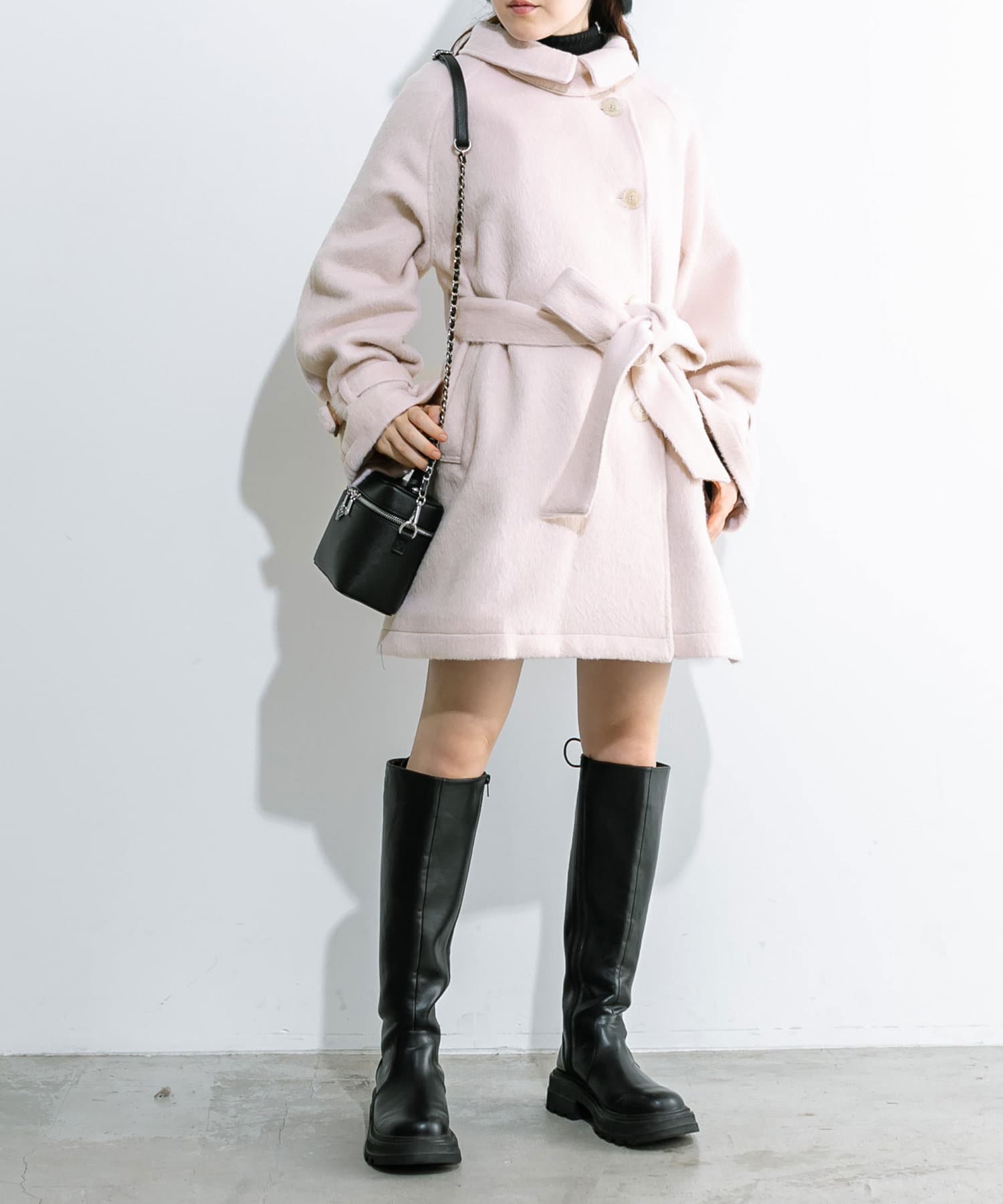 マルチカラーシャギーコート | OLIVE des OLIVE(オリーブ デ オリーブ