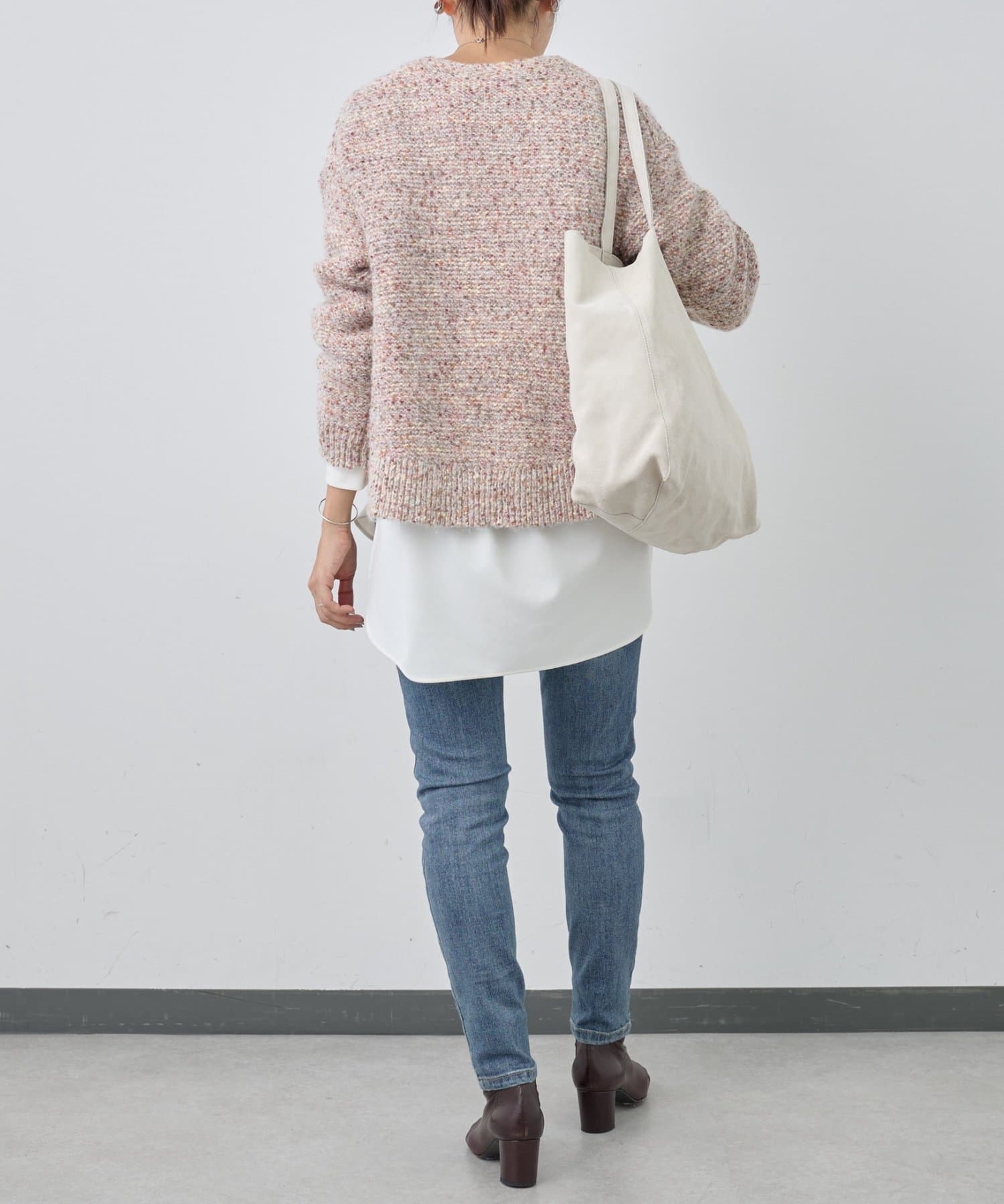 NOTHING WRITTEN》スエードトートバッグ | BEARDSLEY(ビアズリー