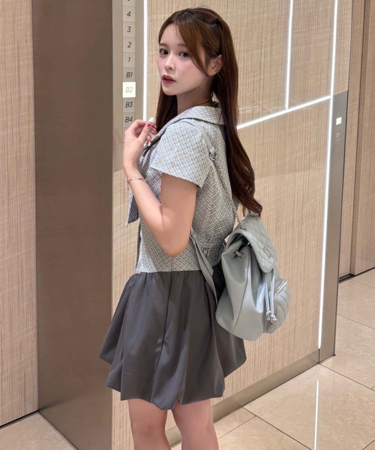 Nono企画】バルーンドッキングミニワンピ | one after another NICE