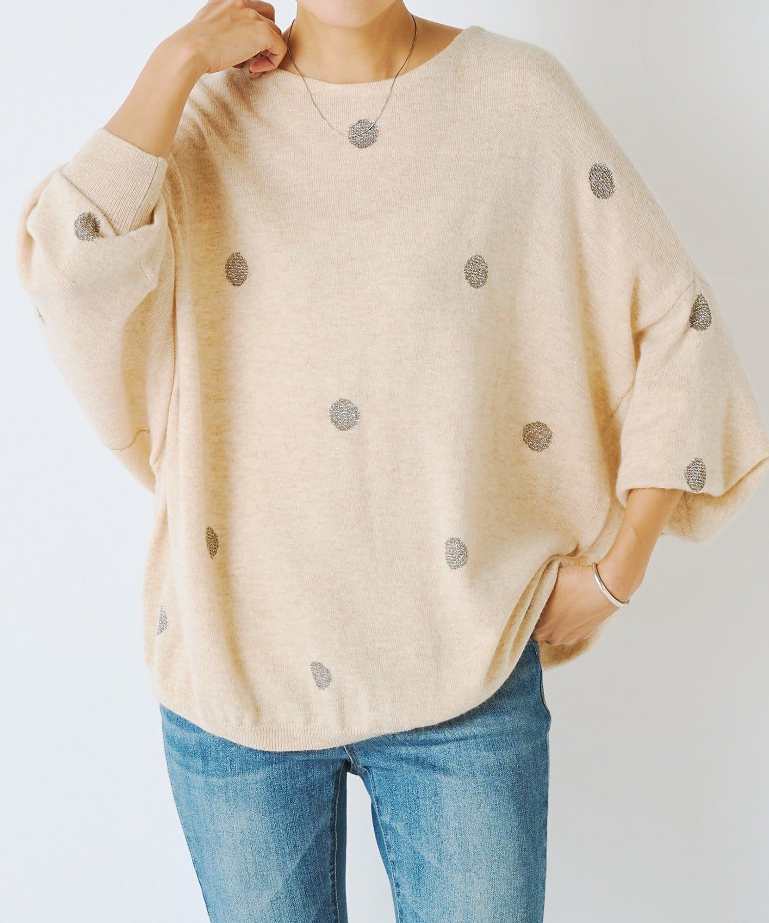 ラメドットプルオーバー | BEARDSLEY(ビアズリー)レディース | PAL