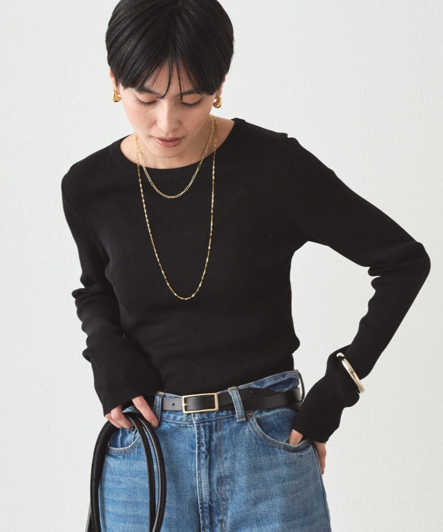 BASICクルーニット | LOUNGEDRESS(ラウンジドレス)レディース | PAL