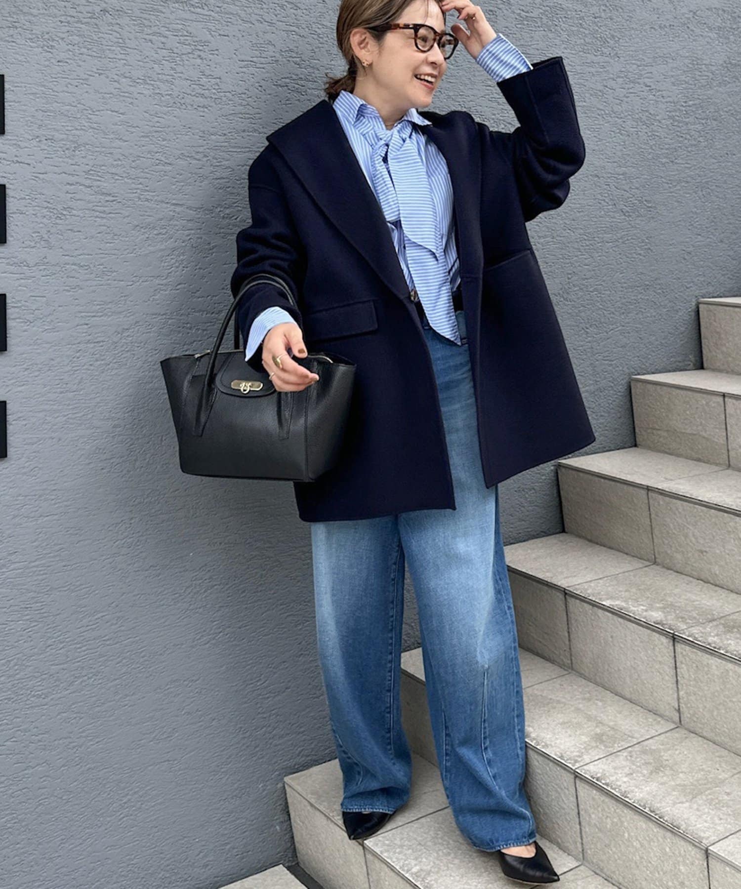 SUPER140リバーショールコート | NOLLEY'S(ノーリーズ)レディース