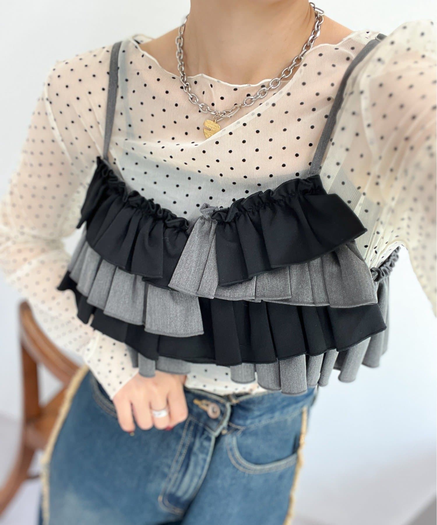 ふりふりビスチェ | w closet(ダブルクローゼット)レディース | PAL