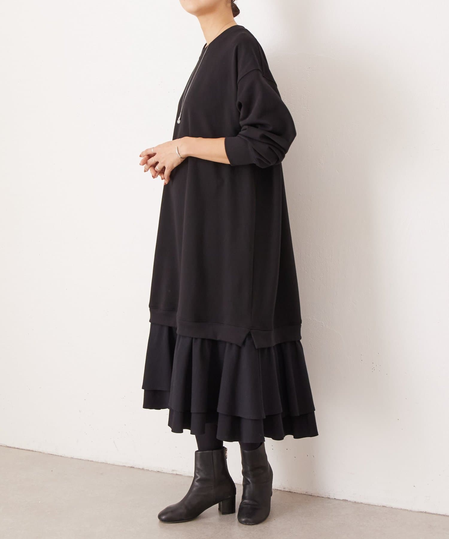 裾フリル裏毛ワンピース | BEARDSLEY(ビアズリー)レディース | PAL