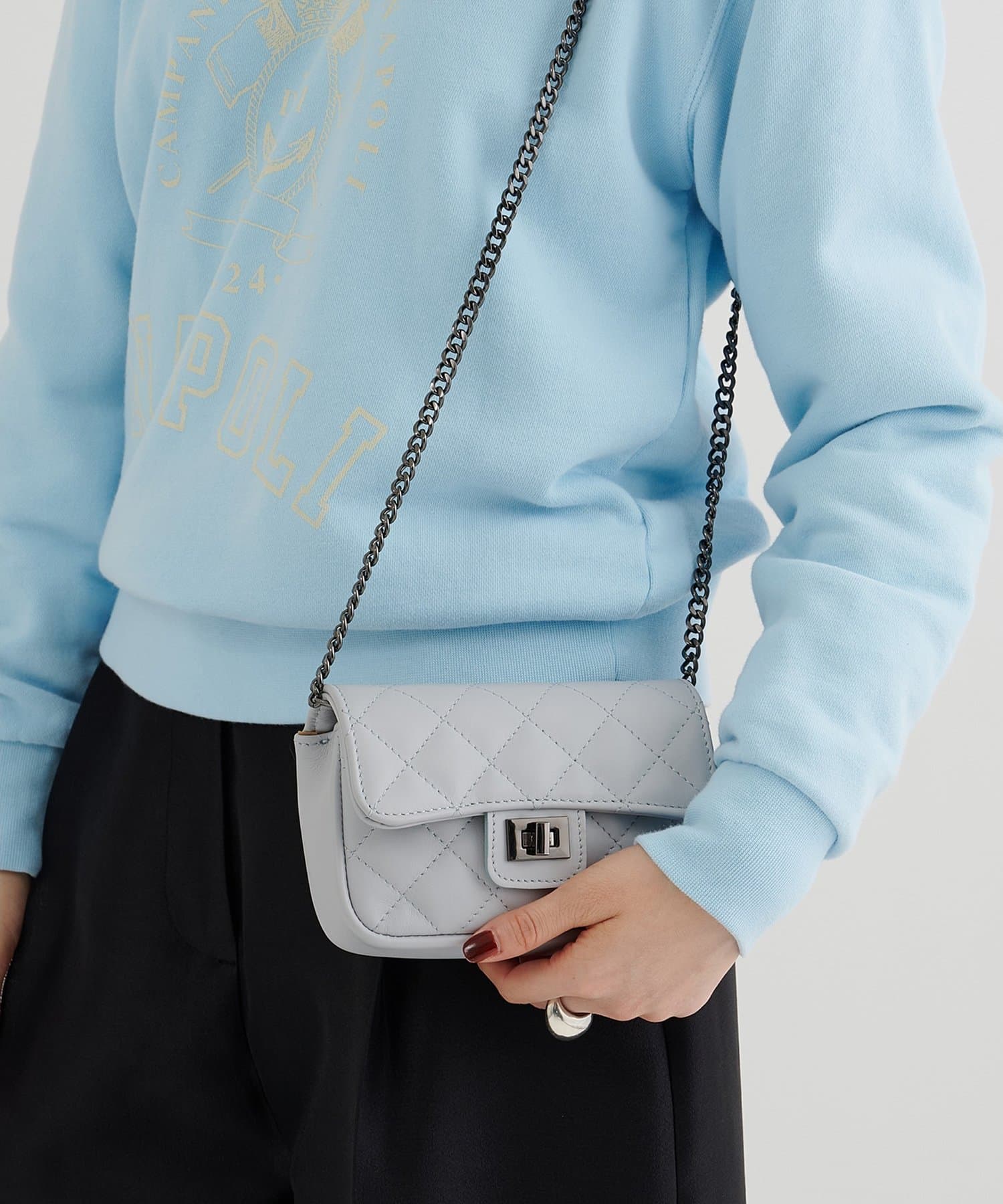 Hoaw.】チェーンミニバッグ | Whim Gazette(ウィム ガゼット