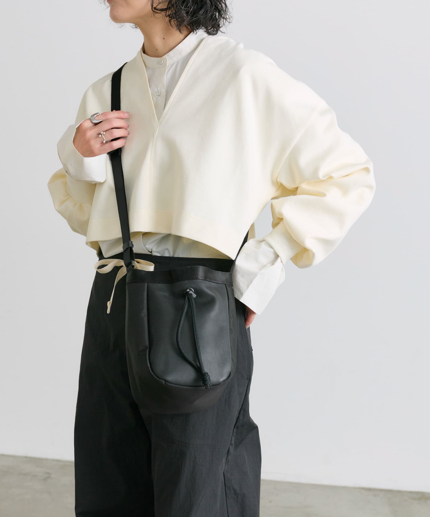 撥水/500mlペットボトルも入る!/ユニセックス》【BURLAPOUTFITTER×ear