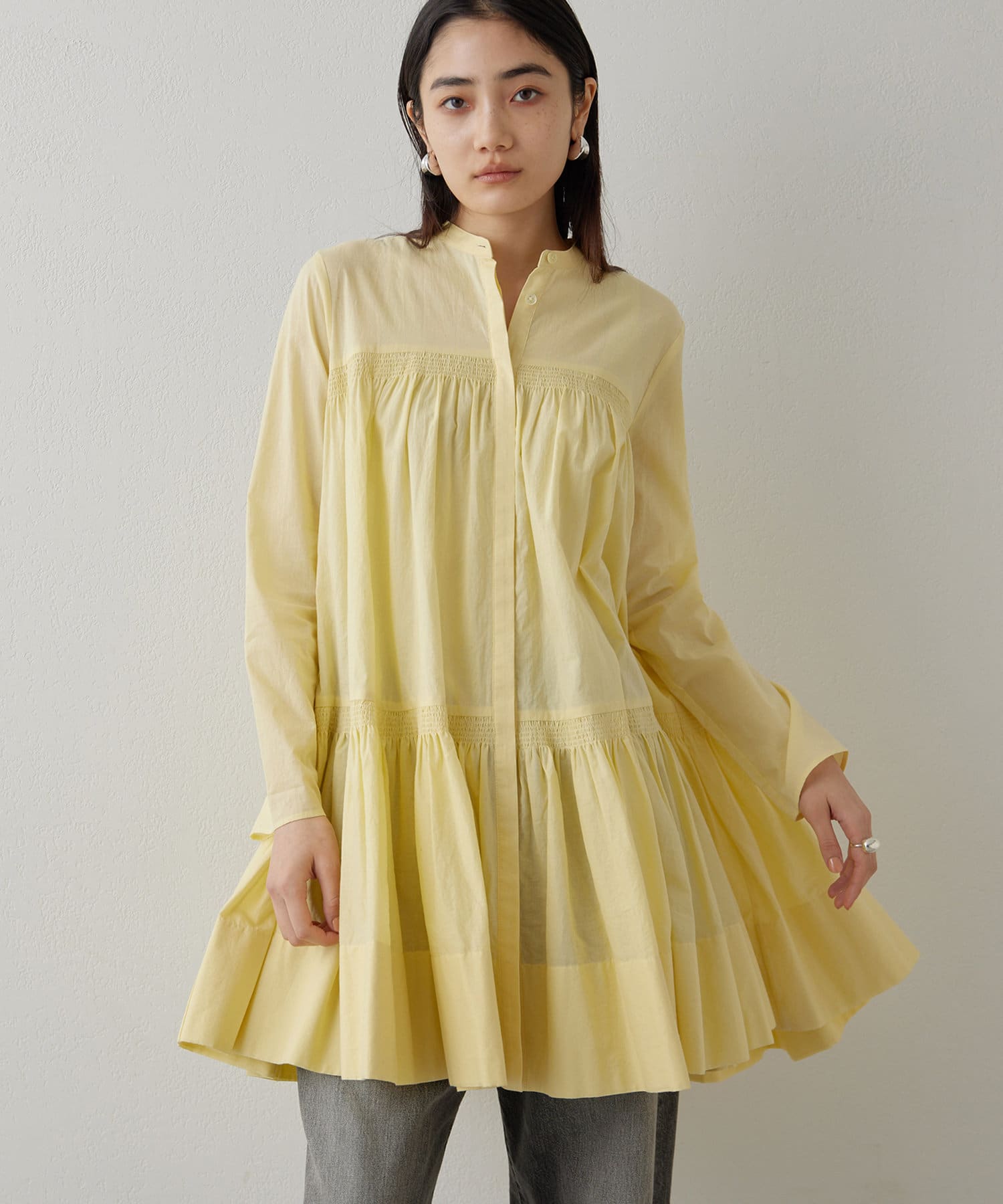 ローンギャザードレス | Whim Gazette(ウィム ガゼット)レディース