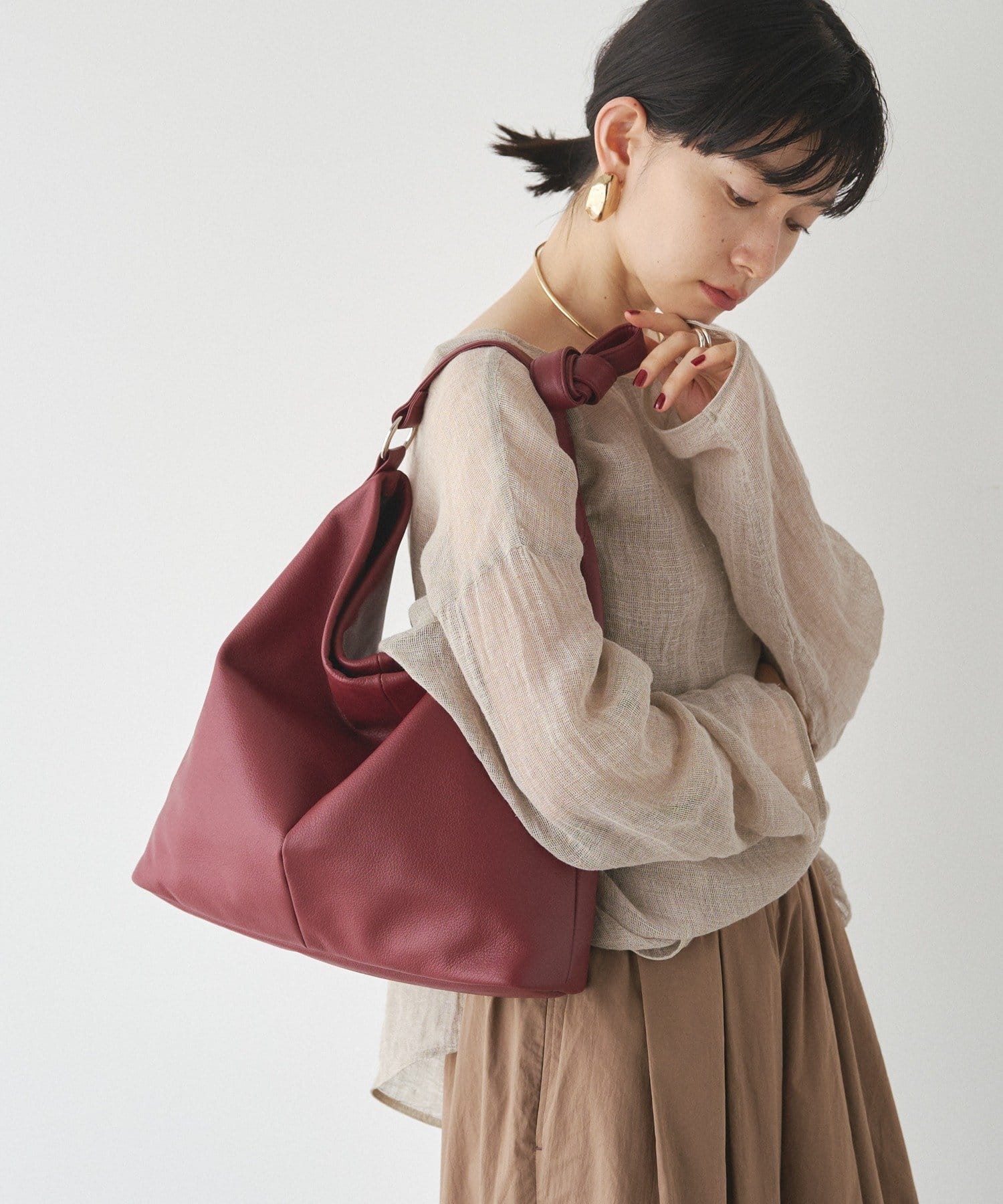 ソフトレザーワンショルダーバッグ | russet(ラシット)レディース
