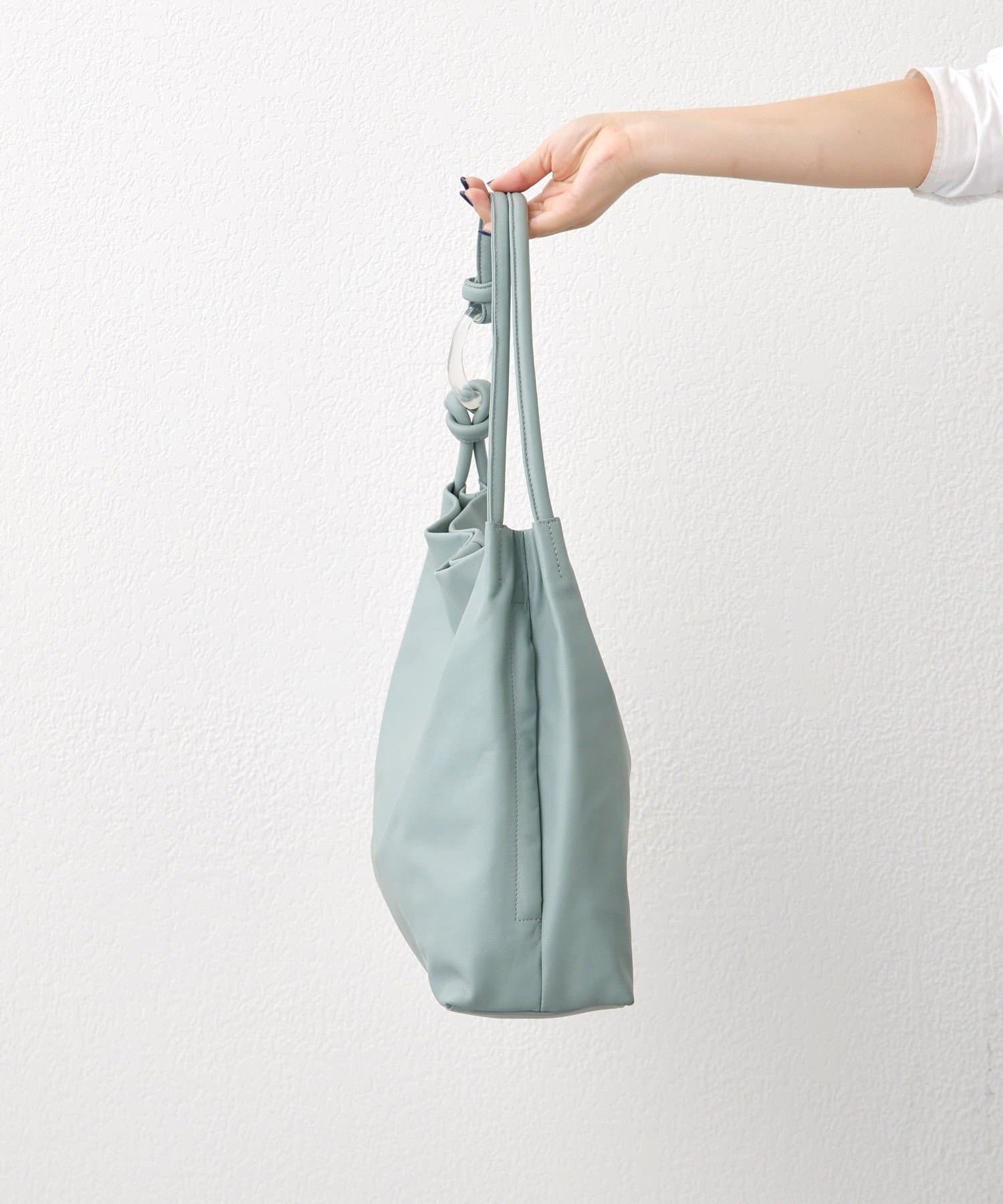 しずくパーツワンハンドルバッグ | ear PAPILLONNER(イア パピヨネ