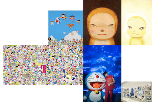 村上隆 ぼくと弟とドラえもんとの夏休み 版画 zingaro