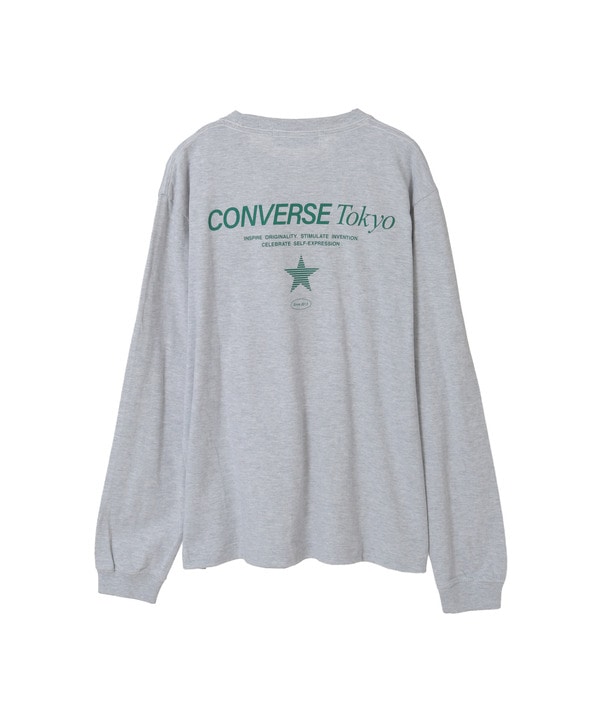 BACK LOGO LONGSLEEVE TEE｜CONVERSE TOKYO (コンバーストウキョウ