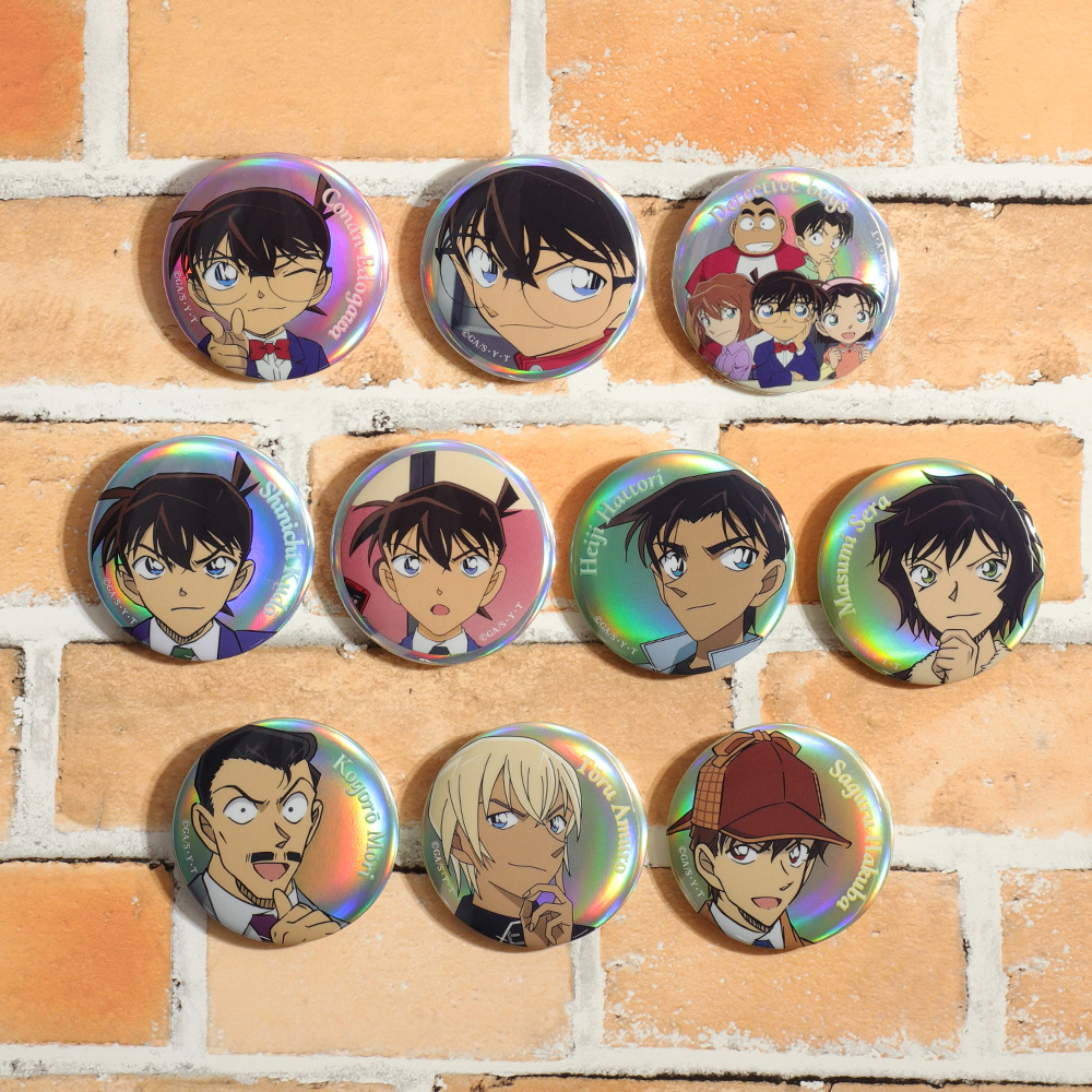 グッズ-バッチ名探偵コナン 名探偵コナン 諸伏景光 缶バッジ スクエア型