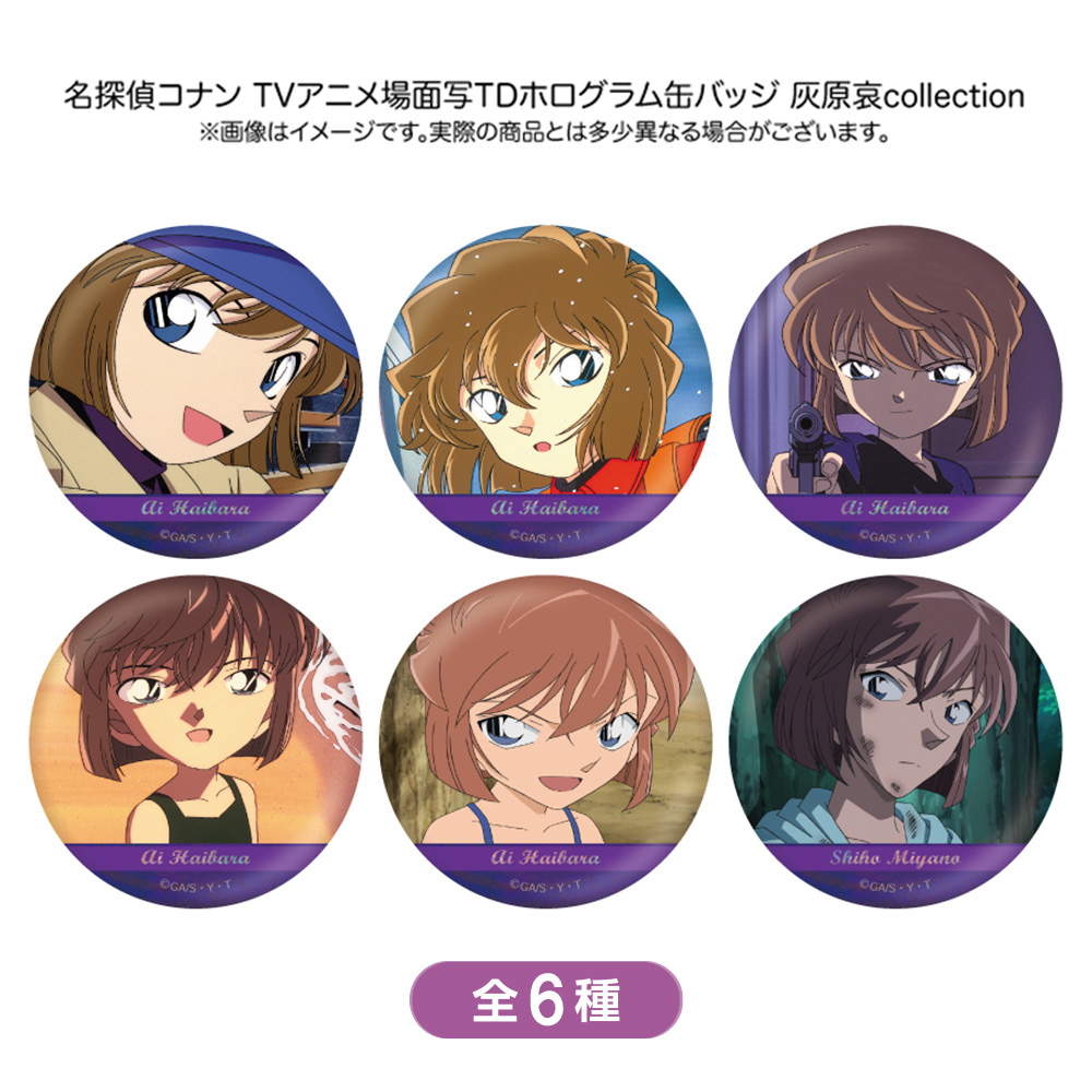 名探偵コナン 場面写トレーディングメタリックミニアクリルスタンド 灰