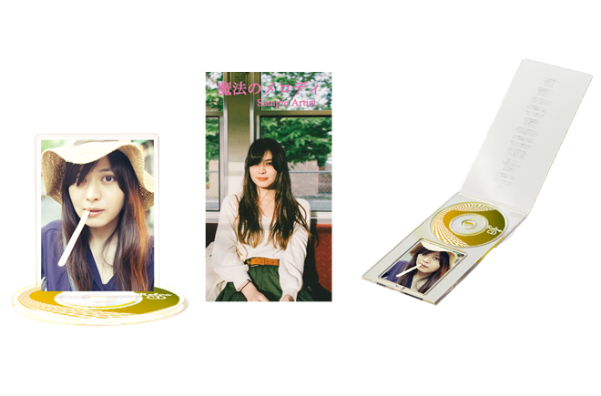 8cm シングルCD風 アクリルスタンド | オリジナルグッズ・OEM