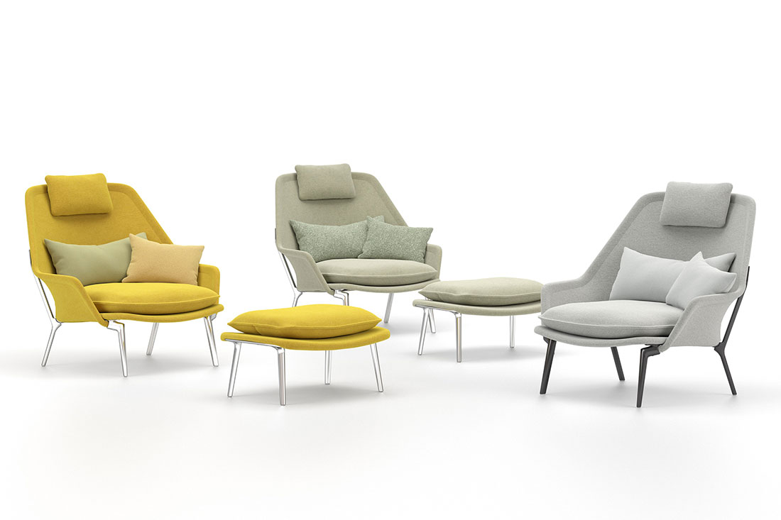 smoo なる様専用 SMOO virtue lounge chair ホワイト ラウンジチェア