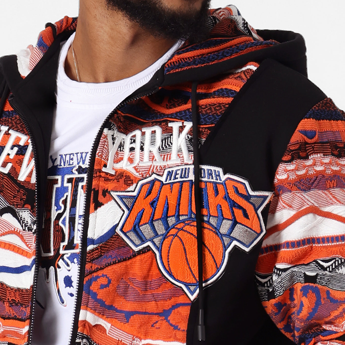 New - COOGI X NBA X Protege - Knicks Full Zip Hoody