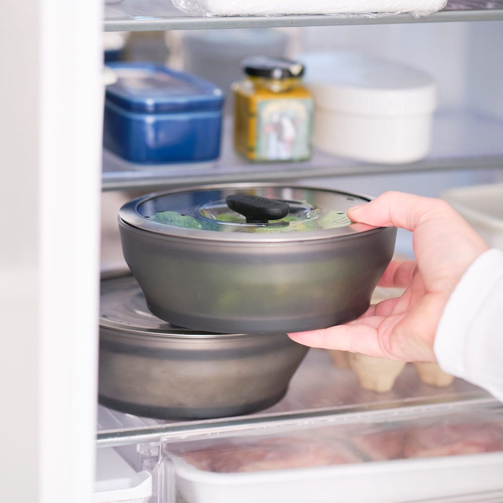 2ピースセットブラック | 電子レンジ調理器具 | Anyday – Anyday