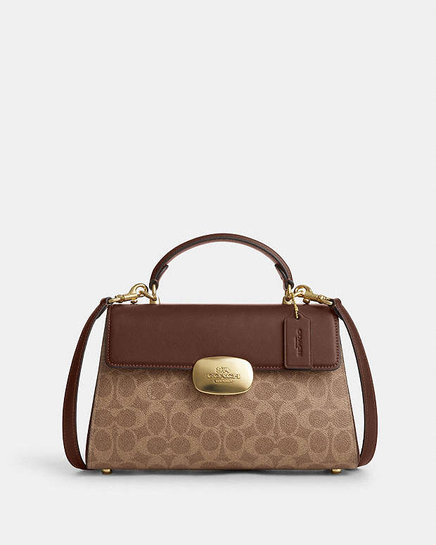 公式】コーチアウトレット | エライザ トップ ハンドル バッグ