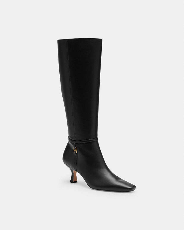 最終値下げ】COACH ブラック アンクルブーツ COACH（コーチ） ブーツ