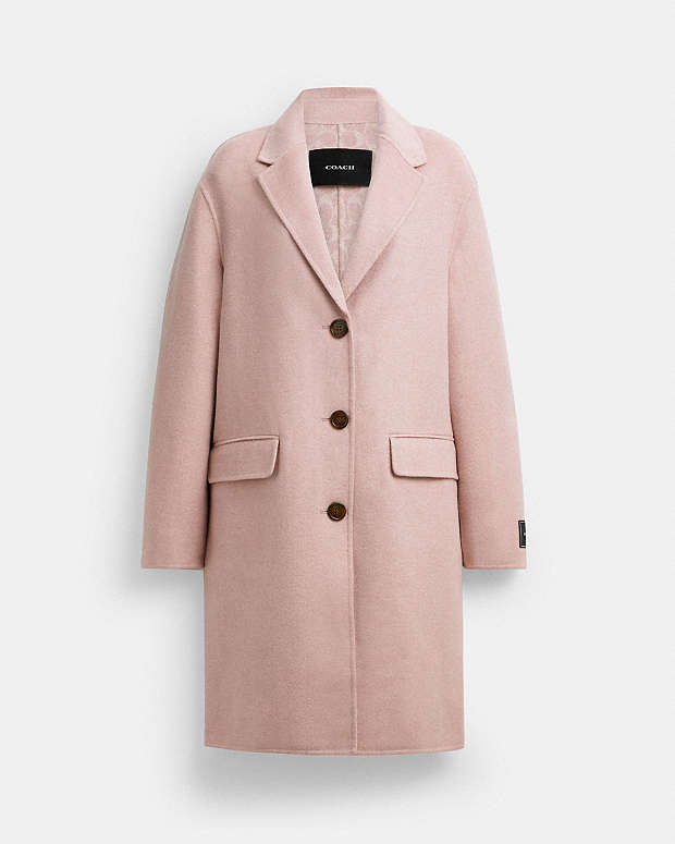 公式】COACH – コーチ | ダブル フェイス ウール コート