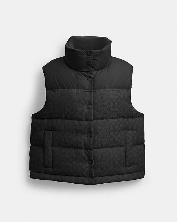 公式】コーチアウトレット | シグネチャー ダウン ベスト