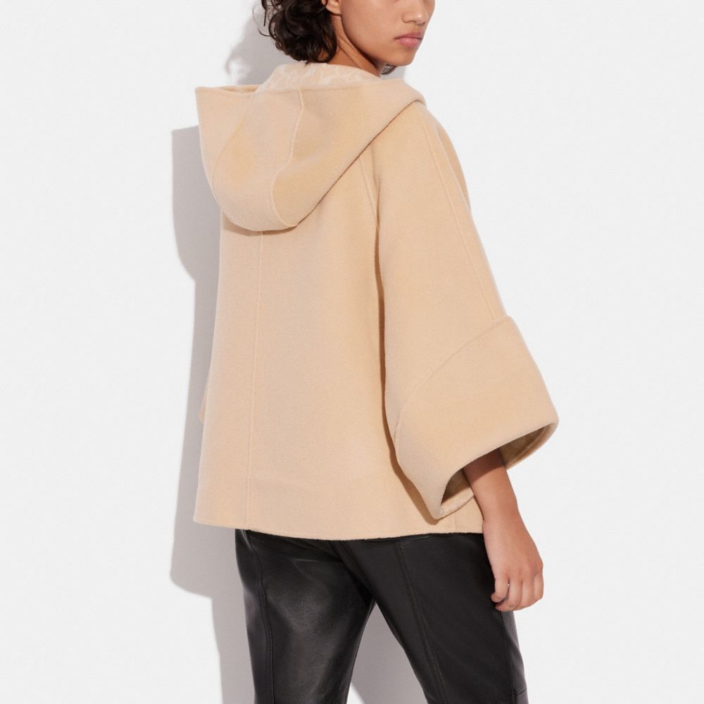 公式】COACH – コーチ | ダブル フェイス エキスペリメンタル ケープ