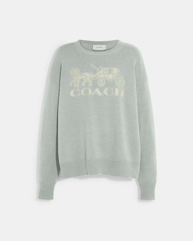 公式】コーチアウトレット | ホース アンド キャリッジ クルーネック