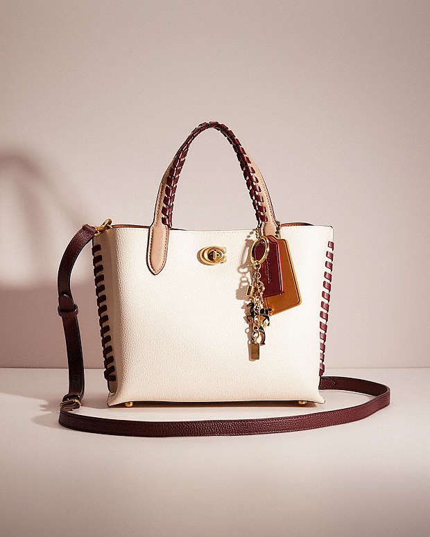 公式】COACH – コーチ | 【UPCRAFTED】ウィロウ トート 24・カラーブロック