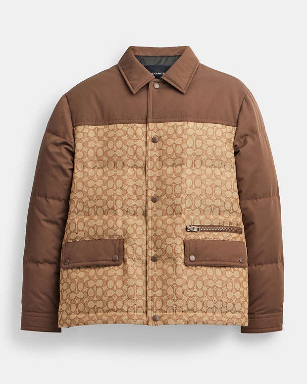 公式】COACH – コーチ | キルテッド コーチズ ジャケット