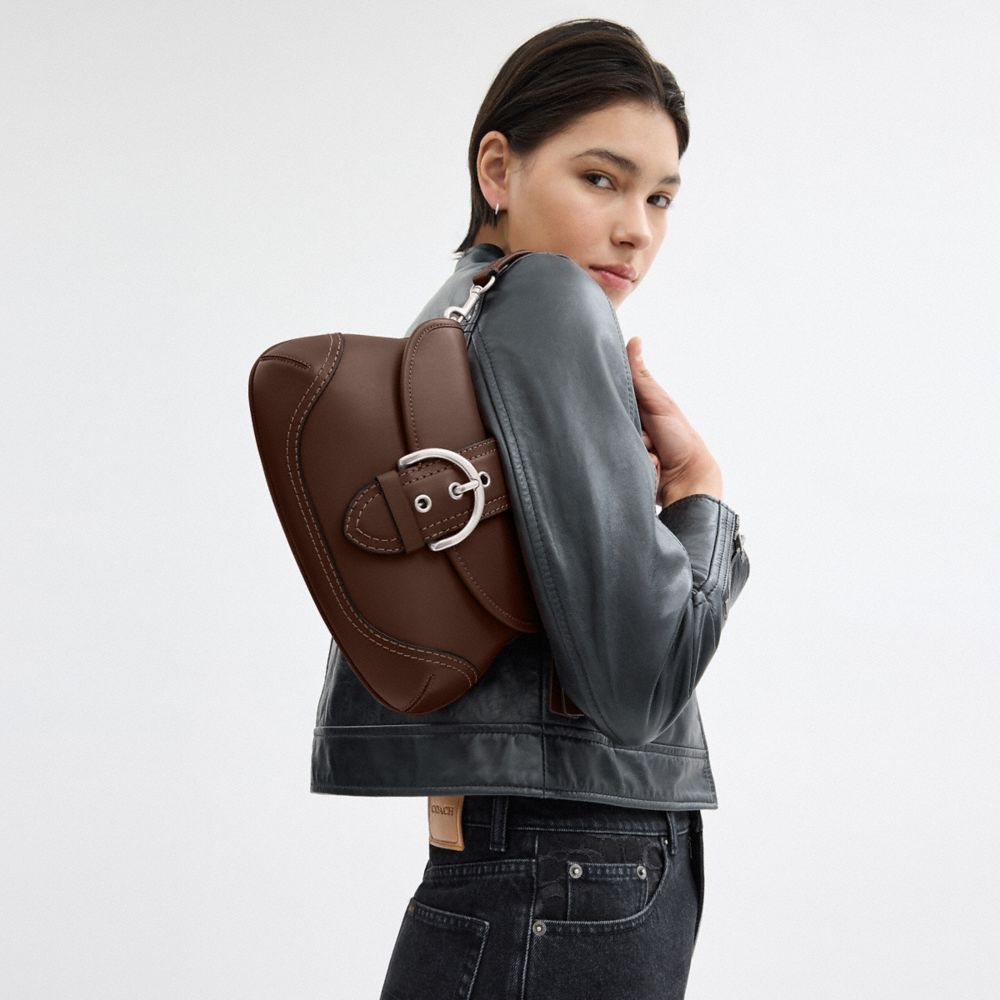 Coach Soho Flap Leather Shoulder Bag
