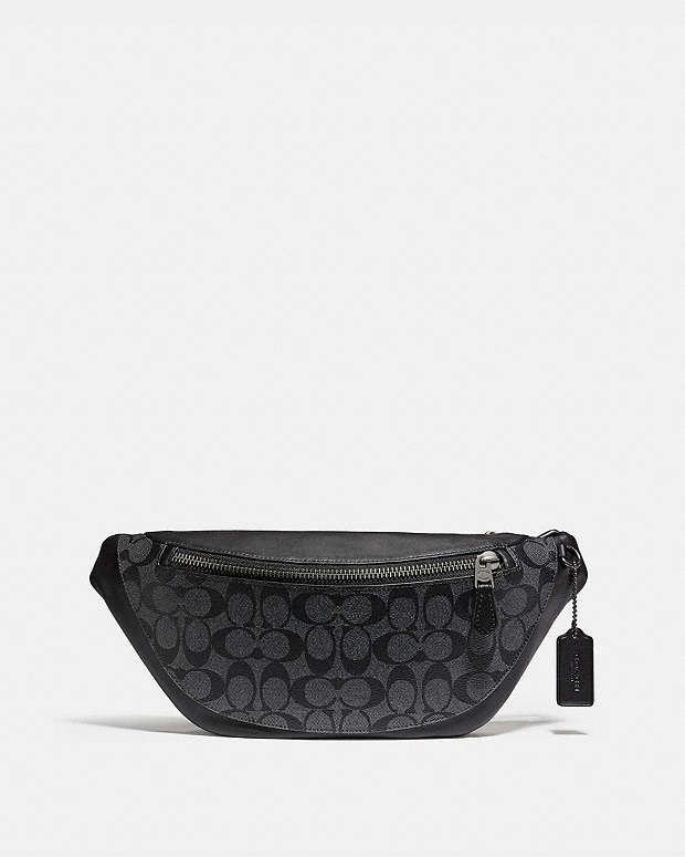 ワーレン ベルト バッグ シグネチャー キャンバス