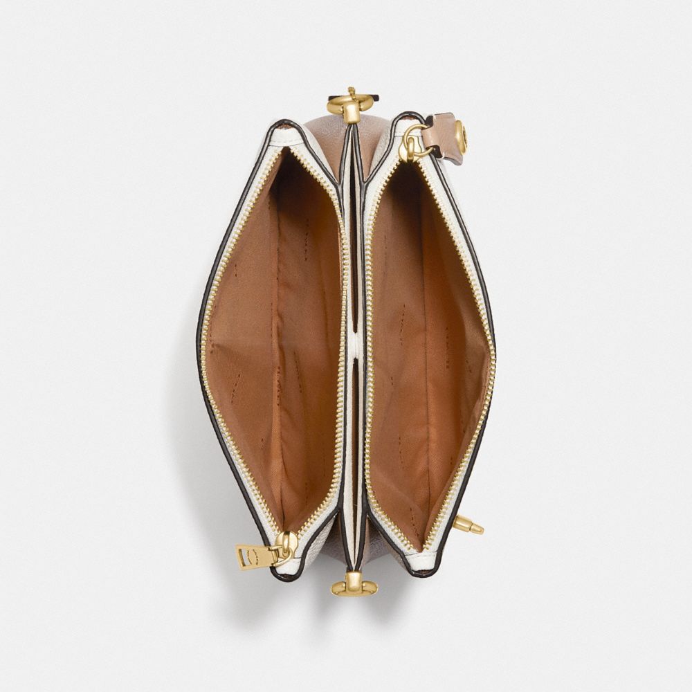 COACH® Outlet | Double Zip Shoulder Bag In Colorblock