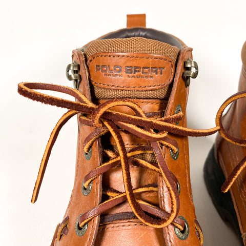Vintage 90's Polo Sport Ralph Lauren Redway Leather Boots