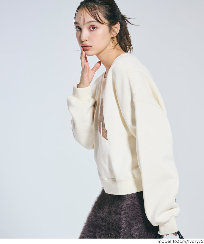 セール☆2690円→1490円 ヘビーウェイト裏起毛ビンテージ加工ロゴ