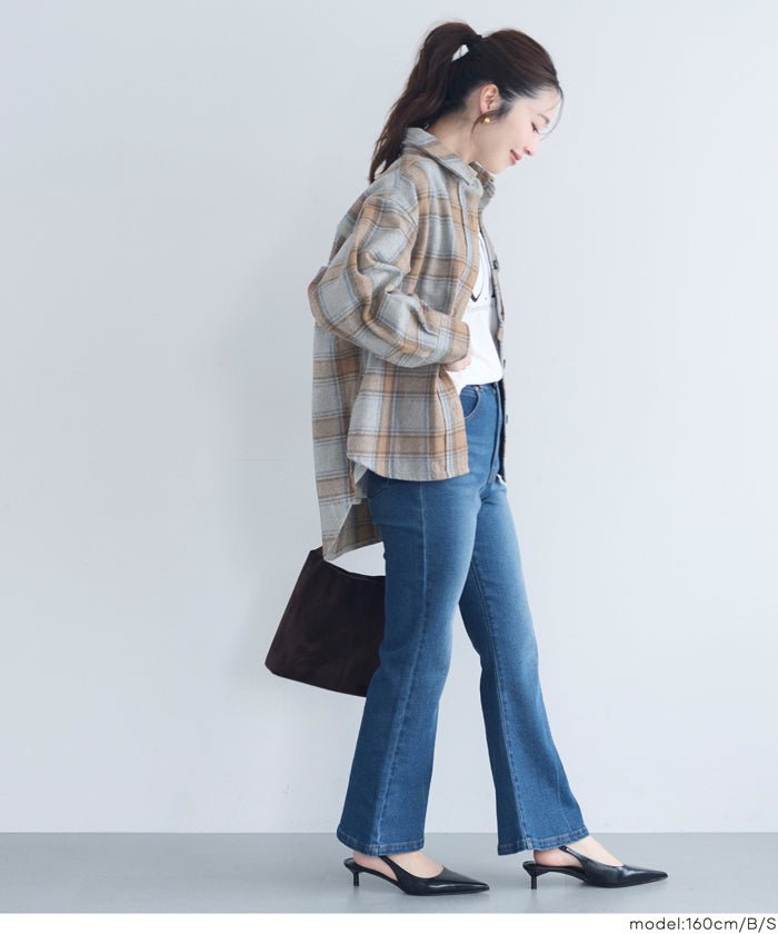 セール☆2690円→1990円 ウォッシャブル チェックジャケット