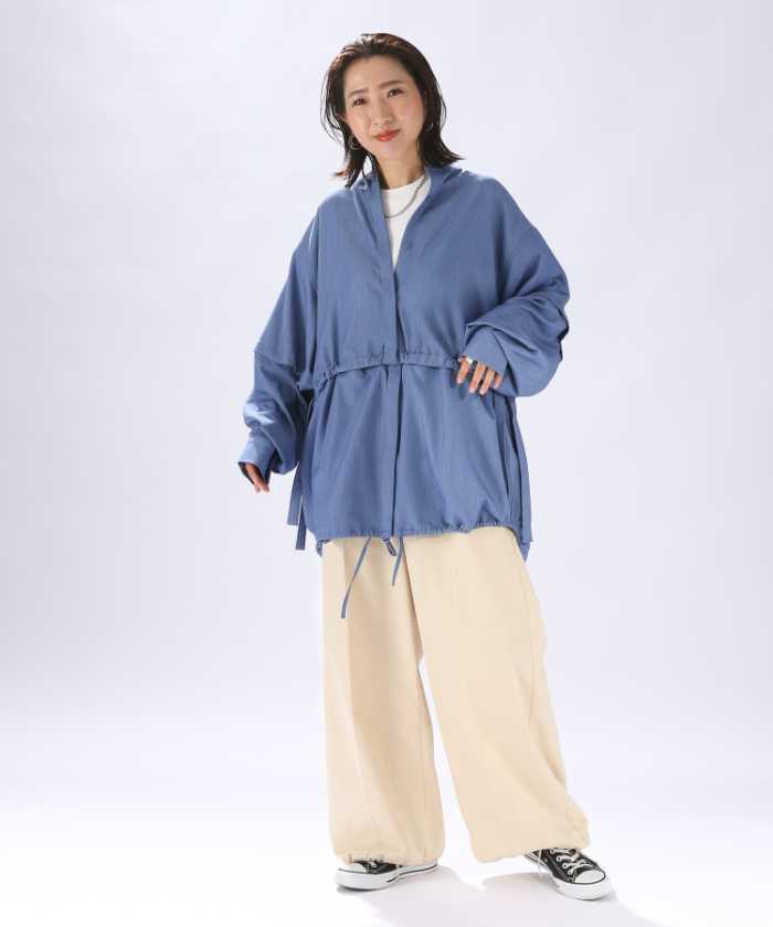 ニコアンド メイクスタッフerinko大人なセットプルオーバー cocotte