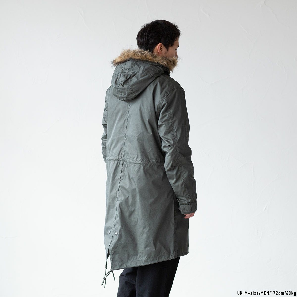 フレッドペリー モッズコート 2023FWモデル FRED PERRY ジップイン