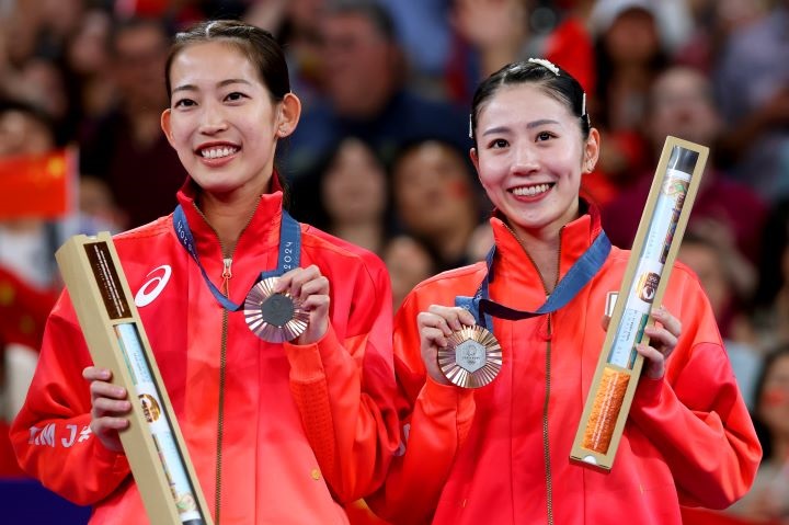 すごく顔が…」笑顔の志田千陽に何があった！？ シダマツペアの“電話風