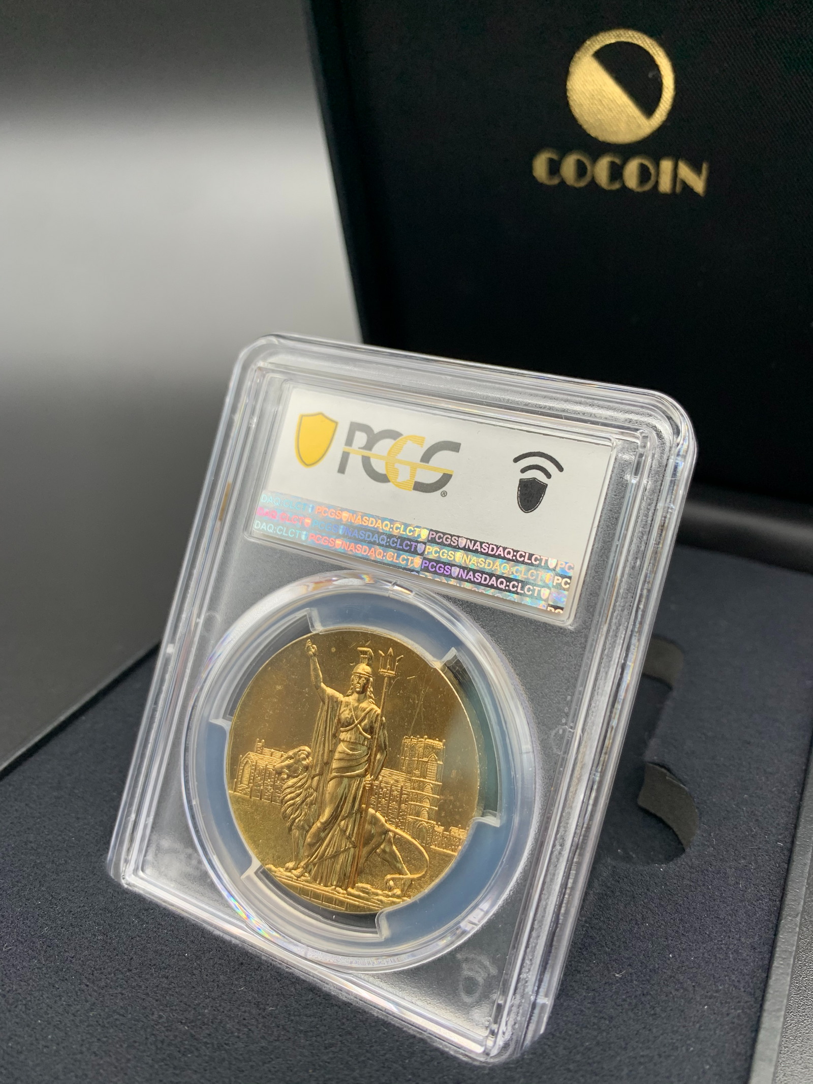 1937年 エドワード8世 女神ブリタニア ”幻の戴冠式”(PCGS/SP63