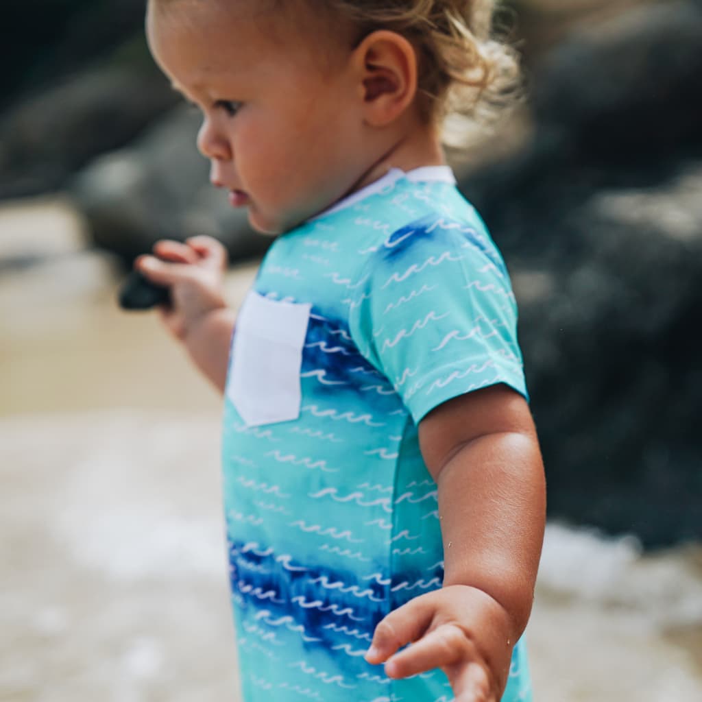 Nalu Baby Romper - Coco Moon Hawaii