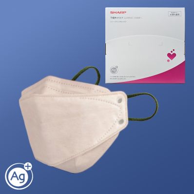 シャープ公式通販】 【通常購入】不織布マスク-シャープクリスタル