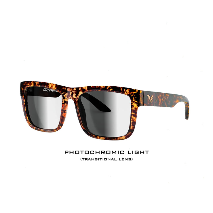 Co Eyewear safety sunglasses | Drifter Z87 Tortoise | Photochromic
