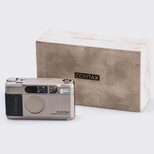 Contax T2 Titanium Chrome | Vintage Cameras | Coeln Cameras