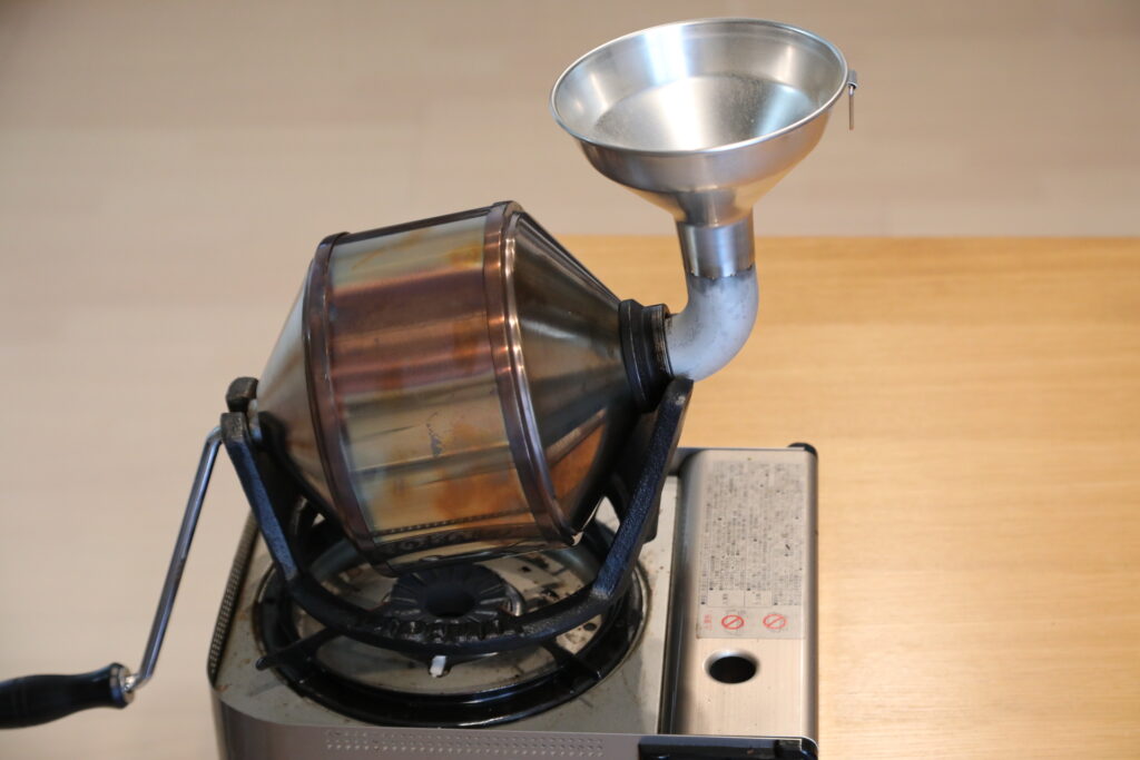 自家焙煎珈琲に挑戦】ユニオンサンプルロースターの使い方を紹介